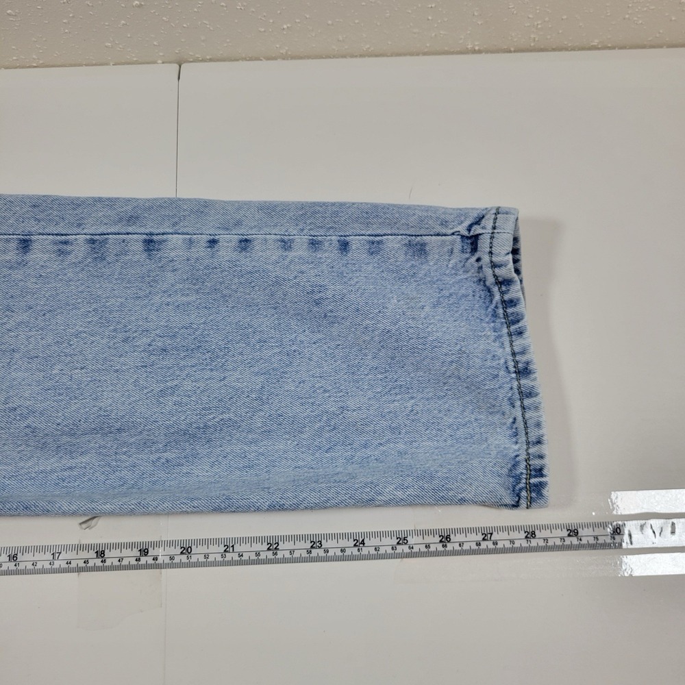 Vintage Levi's Women's Jeans Low Pro Straight Late 80's Size 28 Acid Wash - Picture 4 of 11